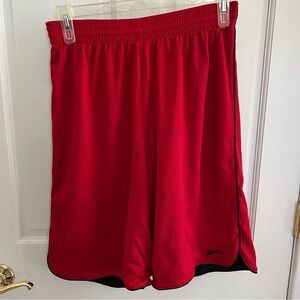 Mens NIKE BASKETBALL Reversible Athletic Drawstring Shorts 11 inch  Size Medium